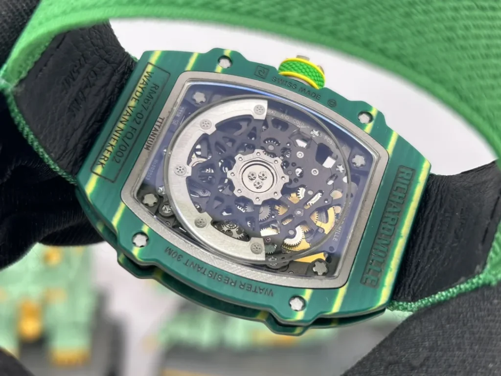 Super Clone Richard Mille RM 67-02 Richard Mille Italy White Carbon TPT Italy
