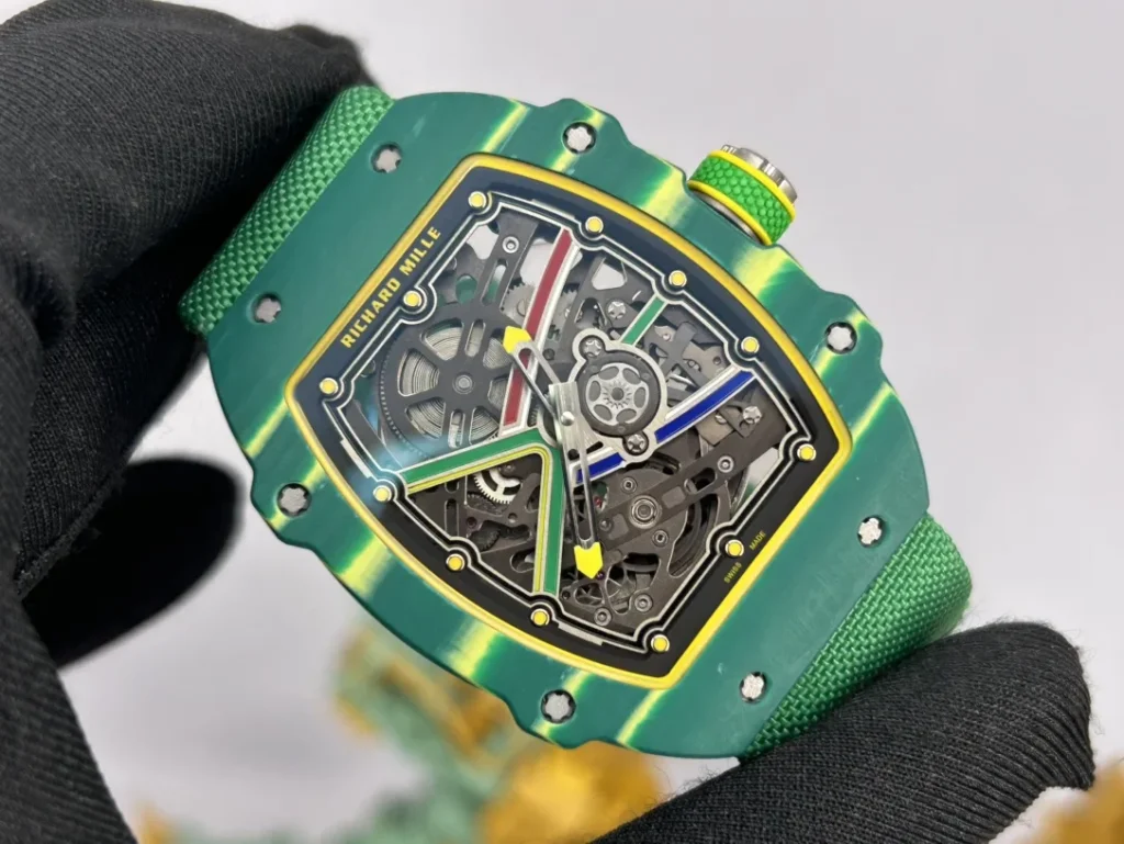 Super Clone Richard Mille RM 67-02 Richard Mille Italy White Carbon TPT Italy
