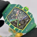Super Clone Richard Mille RM 67-02 Richard Mille Italy White Carbon TPT Italy