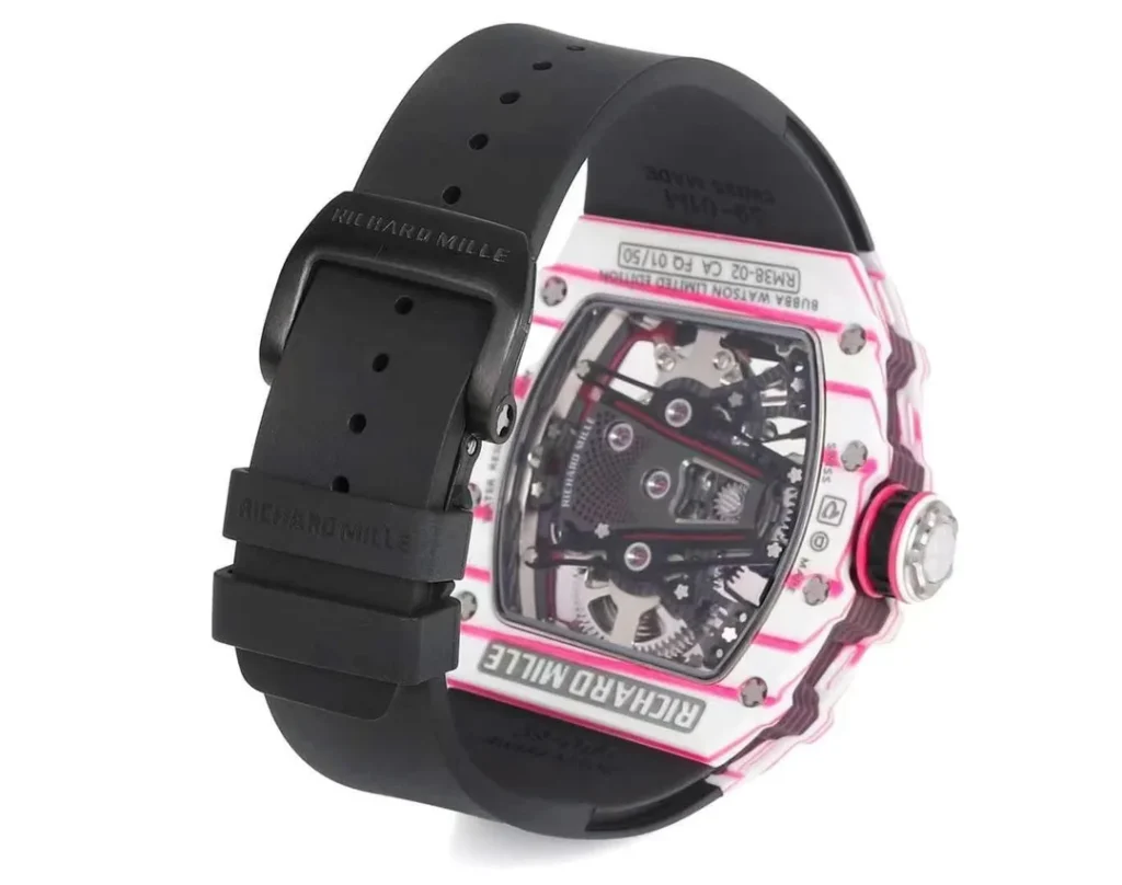 Super Clone Richard Mille RM 38-02 Richard Mille Bubba Watson Tourbillon Manual Winding 42mm