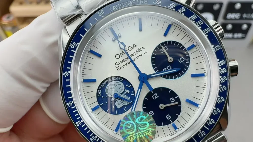 Super Clone Omega Speedmaster 50th Anniversary Co-Axial Chronometer Chronograph 310.32.42.50.02.001 42mm “Silver Snoopy Award” – Swiss SuperClone