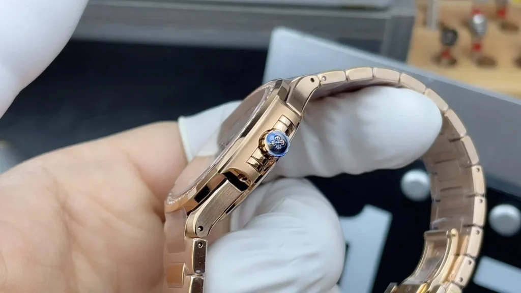 Super Clone Patek Philippe Nautilus 7118/1R-011 32.5mm White Dial Rose Gold – Swiss SuperClone