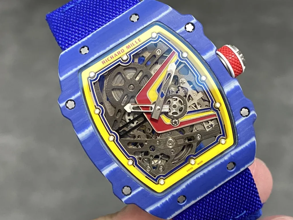 Super Clone Richard Mille RM 67-02 Richard Mille Italy White Carbon TPT Italy