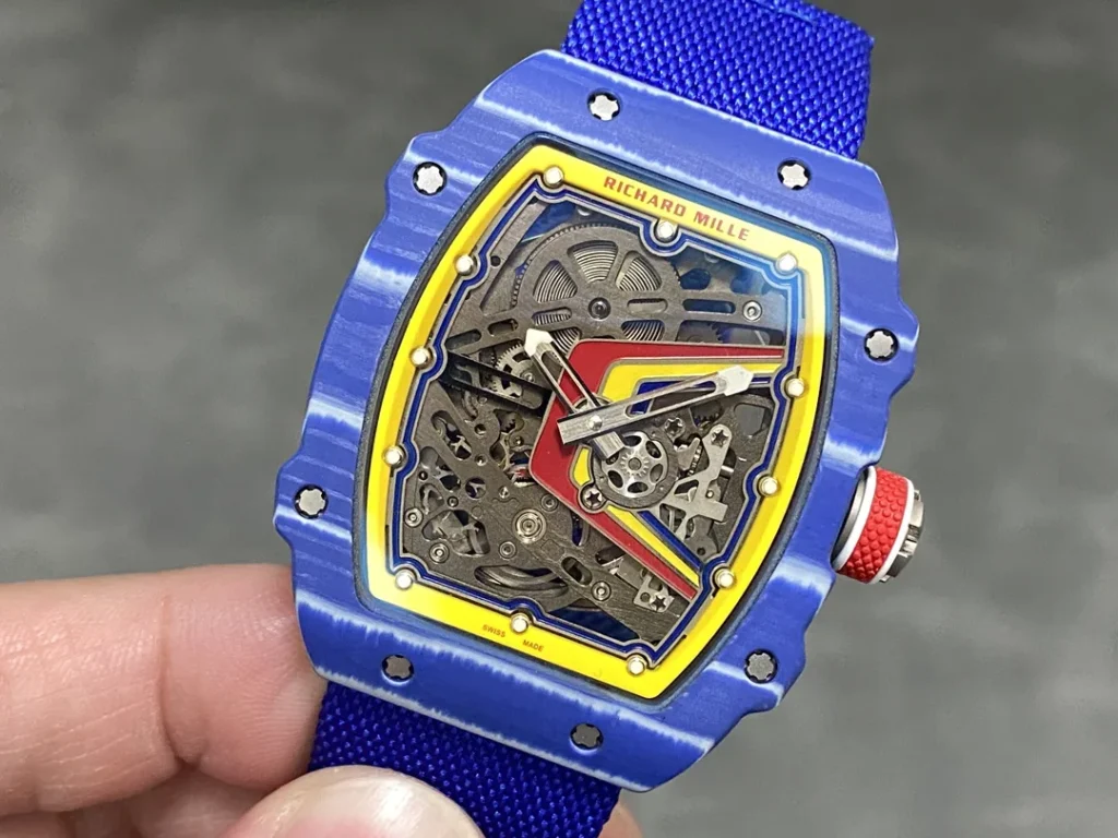 Super Clone Richard Mille RM 67-02 Richard Mille Italy White Carbon TPT Italy