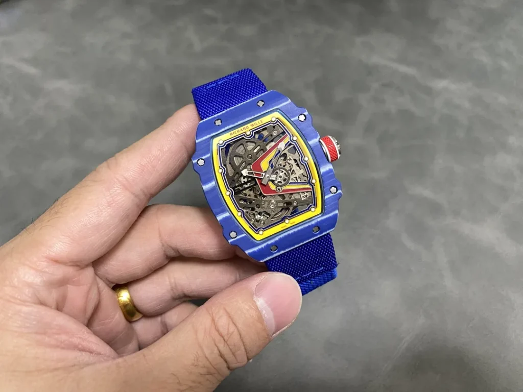 Super Clone Richard Mille RM 67-02 Richard Mille Italy White Carbon TPT Italy