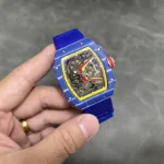 Super Clone Richard Mille RM 67-02 Richard Mille Italy White Carbon TPT Italy