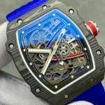 Super Clone Richard Mille RM 67-02 Richard Mille Italy White Carbon TPT Italy