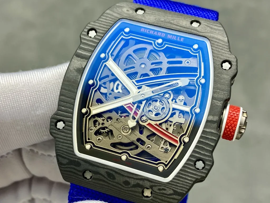 Super Clone Richard Mille RM 67-02 Richard Mille Italy White Carbon TPT Italy