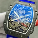 Super Clone Richard Mille RM 67-02 Richard Mille Italy White Carbon TPT Italy