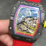 Super Clone Richard Mille RM 67-02 Richard Mille Italy White Carbon TPT Italy