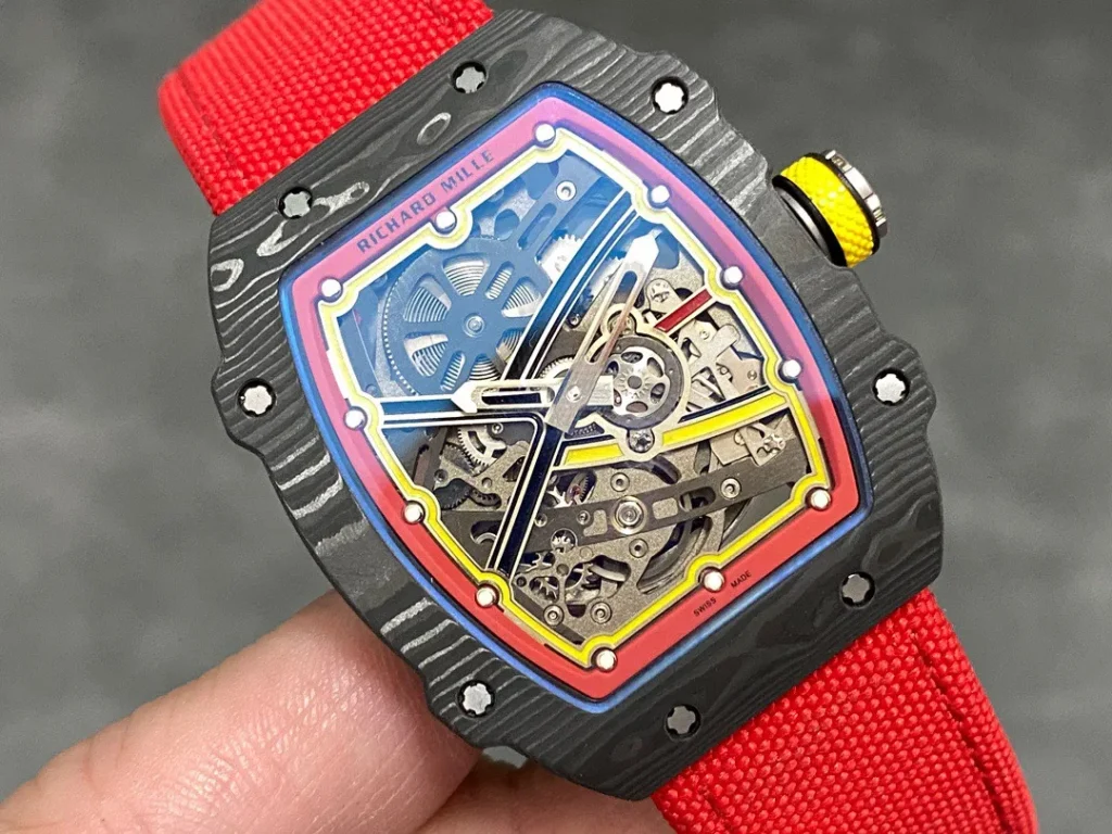 Super Clone Richard Mille RM 67-02 Richard Mille Italy White Carbon TPT Italy