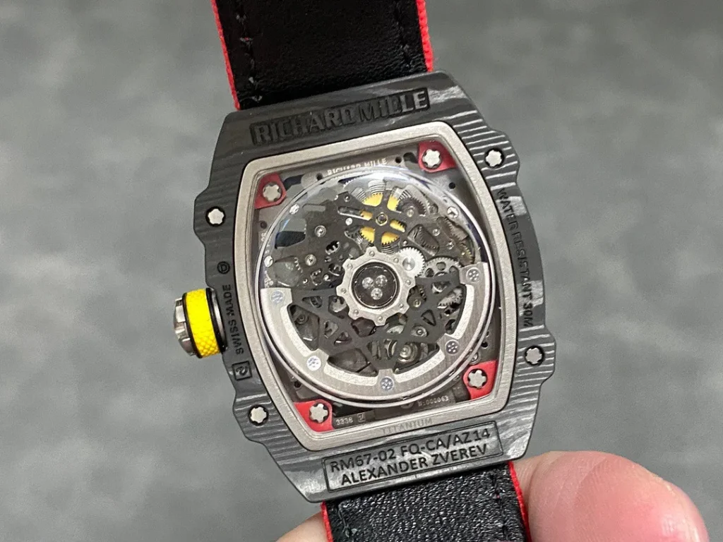 Super Clone Richard Mille RM 67-02 Richard Mille Italy White Carbon TPT Italy