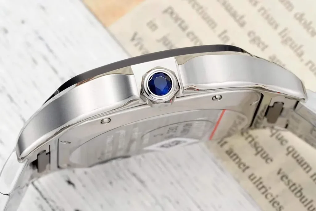 Super Clone Cartier Santos De Cartier Ceramic CRWSSA0037 39.8mm Miyota.9015 – Swiss SuperClone