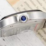 Super Clone Cartier Santos De Cartier Ceramic CRWSSA0037 39.8mm Miyota.9015 – Swiss SuperClone