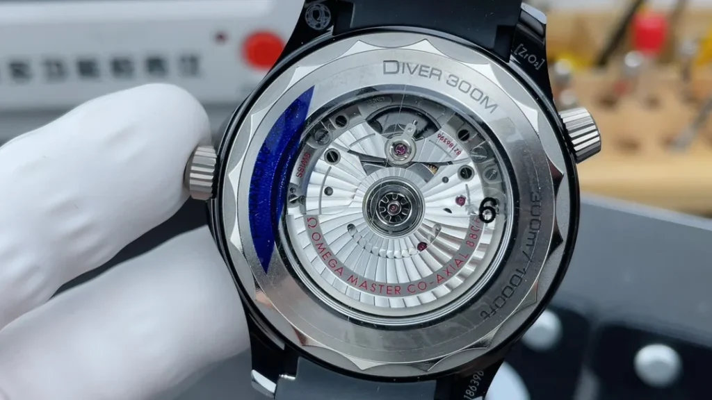 Super Clone Omega Seamaster Diver 300M Co‑Axial Master Chronometer 210.92.44.20.01.001 Black Dial Ceramic 42mm – Swiss SuperClone