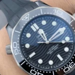 Super Clone Omega Seamaster Diver 300M Co‑Axial Master Chronometer 210.92.44.20.01.001 Black Dial Ceramic 42mm – Swiss SuperClone