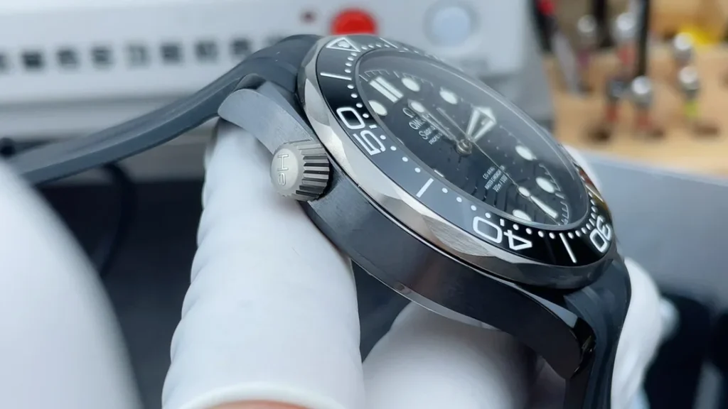 Super Clone Omega Seamaster Diver 300M Co‑Axial Master Chronometer 210.92.44.20.01.001 Black Dial Ceramic 42mm – Swiss SuperClone