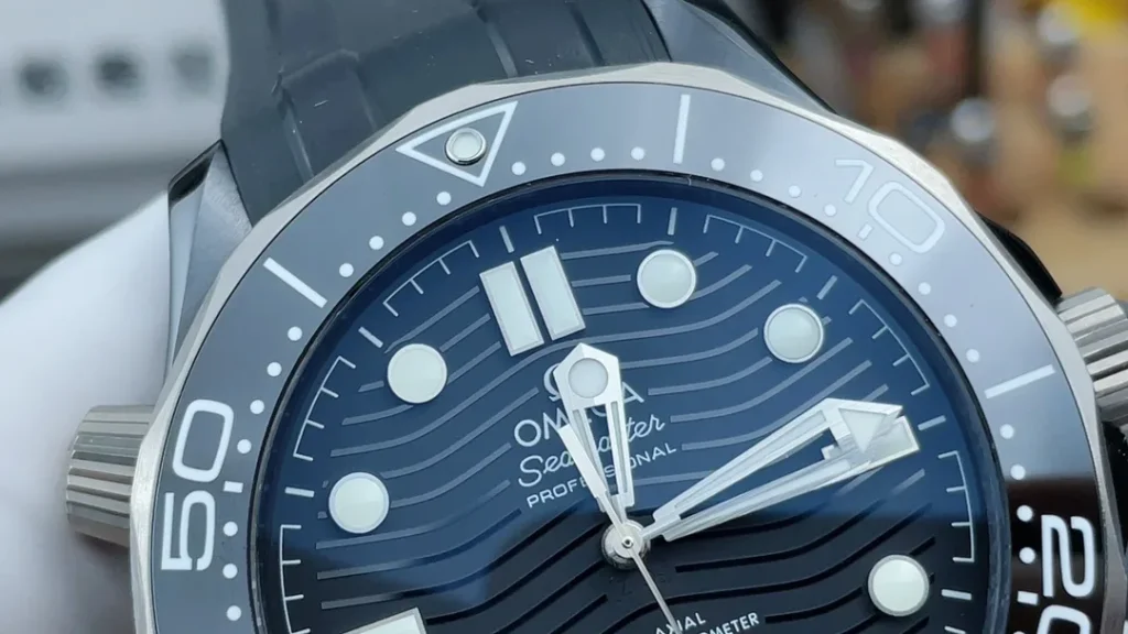 Super Clone Omega Seamaster Diver 300M Co‑Axial Master Chronometer 210.92.44.20.01.001 Black Dial Ceramic 42mm – Swiss SuperClone