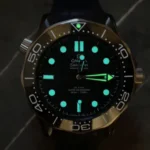 Super Clone Omega Seamaster Diver 300M Co‑Axial Master Chronometer 210.92.44.20.01.001 Black Dial Ceramic 42mm – Swiss SuperClone