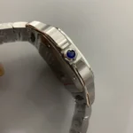 Super Clone Cartier Santos De Cartier Green Dial Large WSSA0062 39.8mm – Swiss SuperClone
