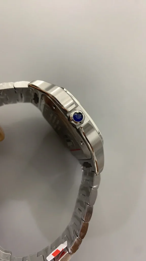 Super Clone Cartier Santos De Cartier Green Dial Large WSSA0062 39.8mm – Swiss SuperClone