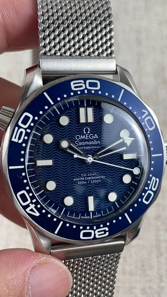 Super Clone Omega Seamaster Diver James Bond 60th Anniversary 210.30.42.20.03.002 42mm Blue Dial Steel – Swiss SuperClone
