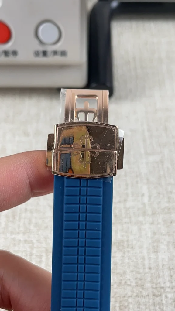 Super Clone Patek Philippe Aquanaut 5261R Moonphase Blue Rose 40mm – Swiss SuperClone