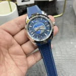 Super Clone Omega Seamaster Aqua Terra Worldtimer 43mm Blue Dial – Swiss SuperClone