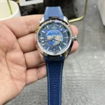 Super Clone Omega Seamaster Aqua Terra Worldtimer 43mm Blue Dial – Swiss SuperClone