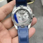 Super Clone Omega Seamaster Aqua Terra Worldtimer 43mm Blue Dial – Swiss SuperClone