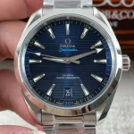 Super Clone Omega Seamaster Aqua Terra Master Co‑Axial 231.10.39.21.03.002 39mm Blue Dial – – Swiss SuperClone