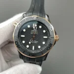 Super Clone Omega Seamaster Diver 210.62.44.20.01.001 42mm Black Dial Ceramic – Swiss SuperClone