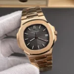 Super Clone Patek Philippe Nautilus 5711/1R-001 40mm Gray Dial Rose Gold V3 Update – Swiss SuperClone