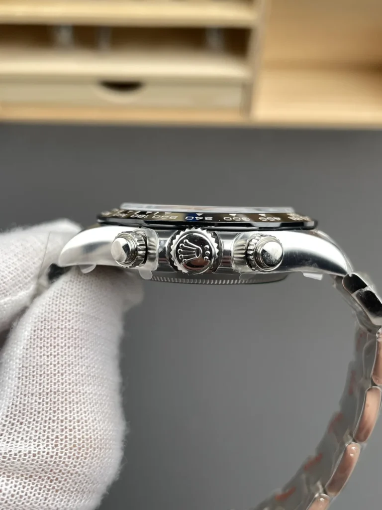 Super Clone Rolex Daytona “Reverse Panda” Black Dial 116500LN – Swiss SuperClone