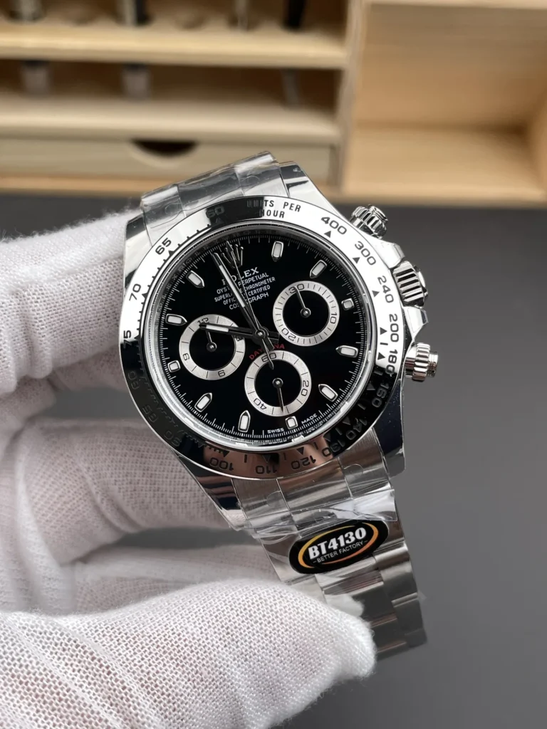 Super Clone Rolex Daytona Black Dial 116520 – Swiss SuperClone