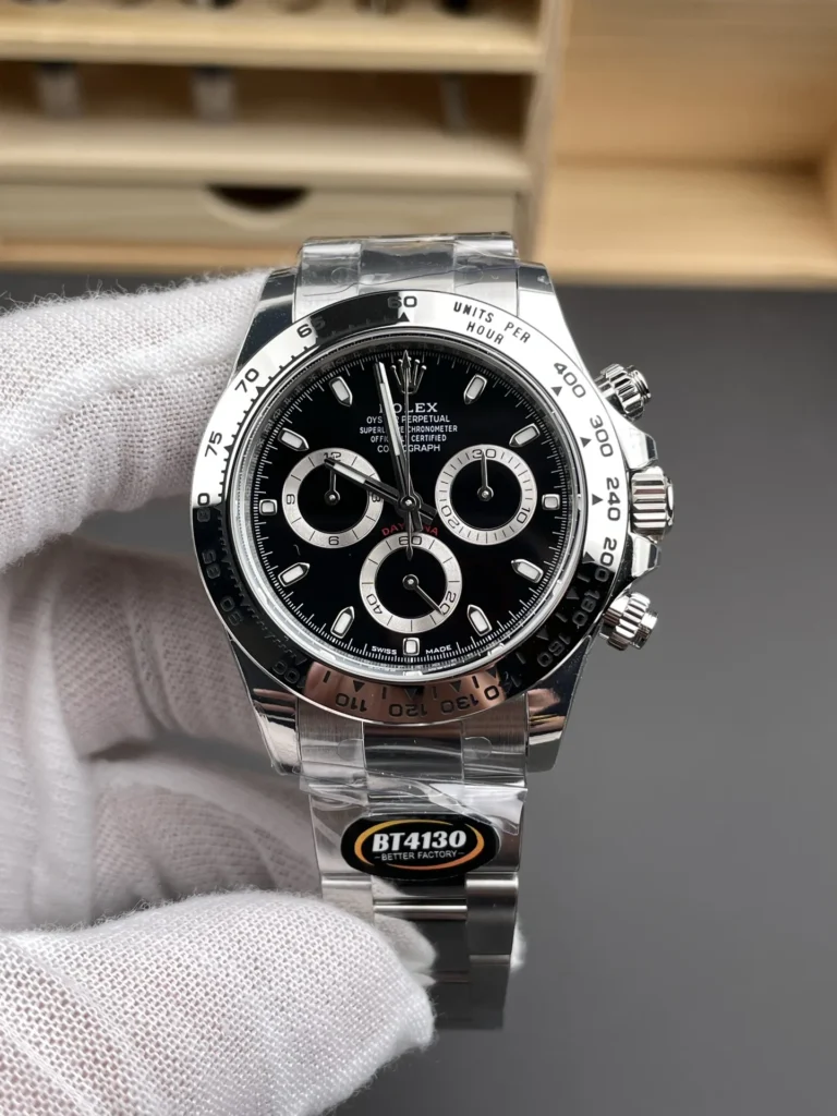 Super Clone Rolex Daytona Black Dial 116520 – Swiss SuperClone