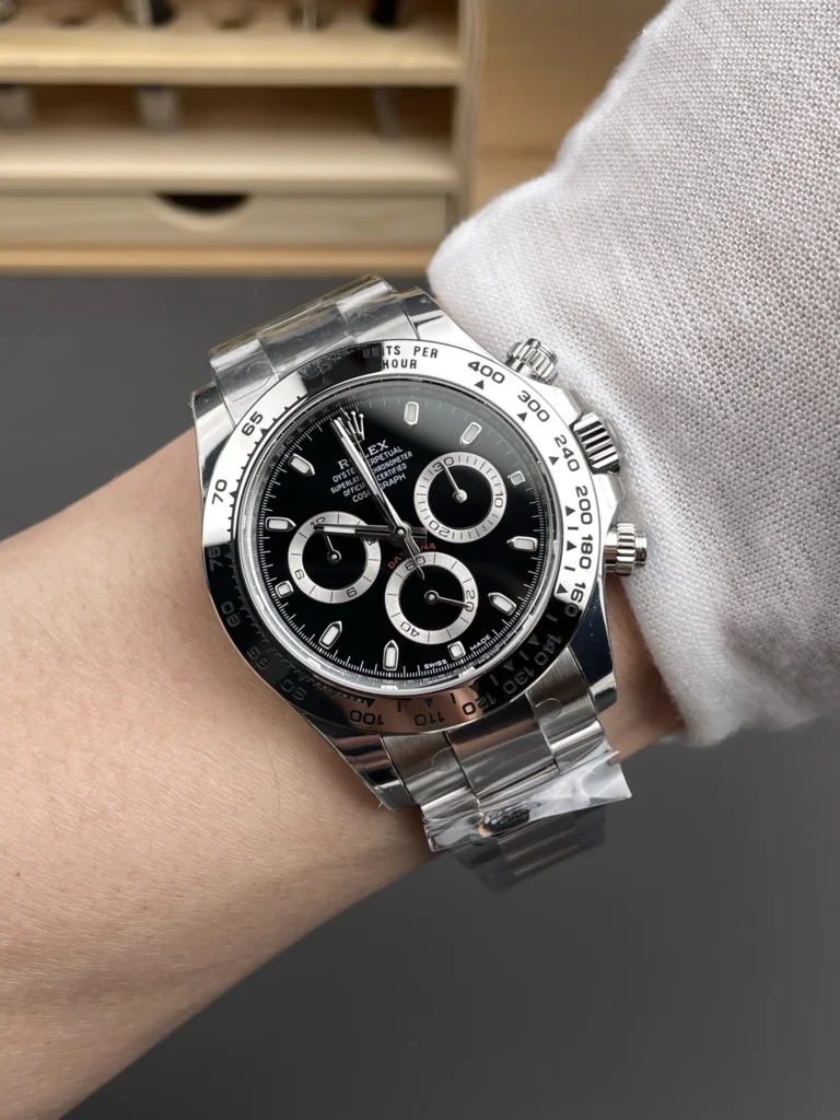 Super Clone Rolex Daytona Black Dial 116520 – Swiss SuperClone