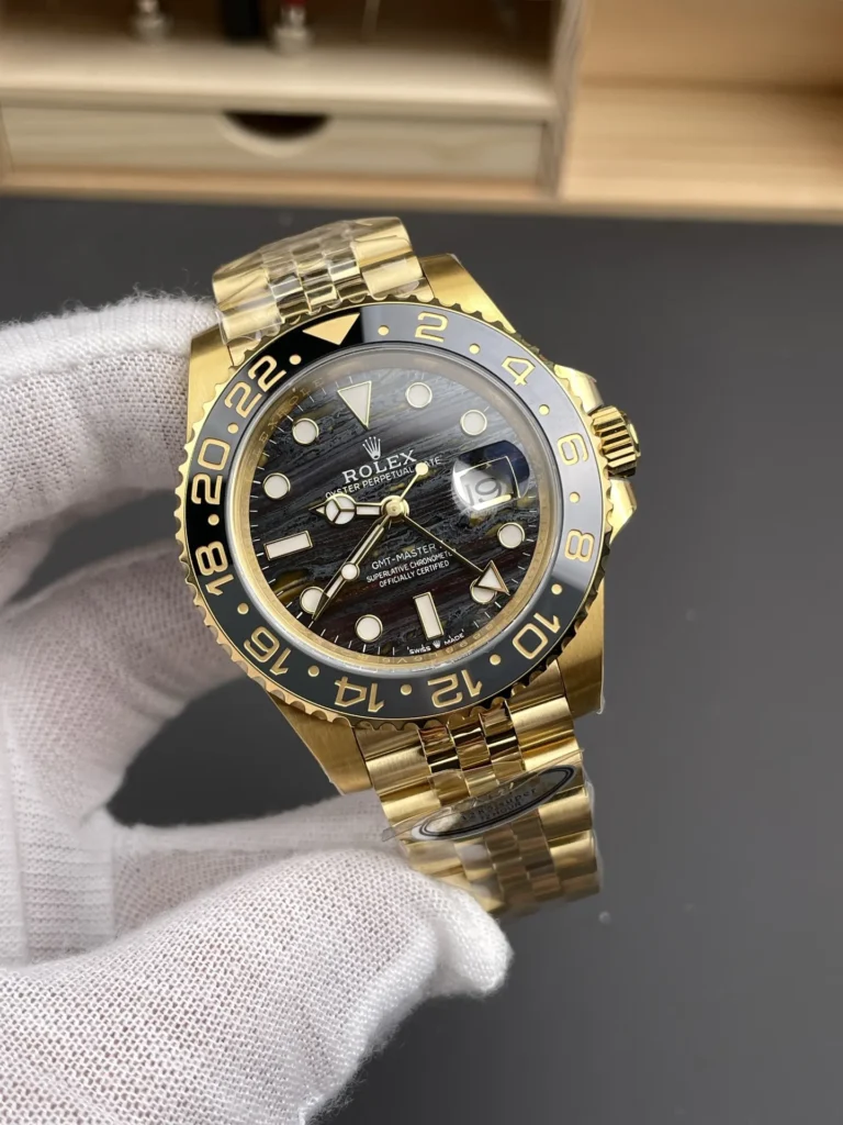 Super Clone Rolex GMT-Master II 126718GRNR Tiger Iron Dial – Swiss SuperClone