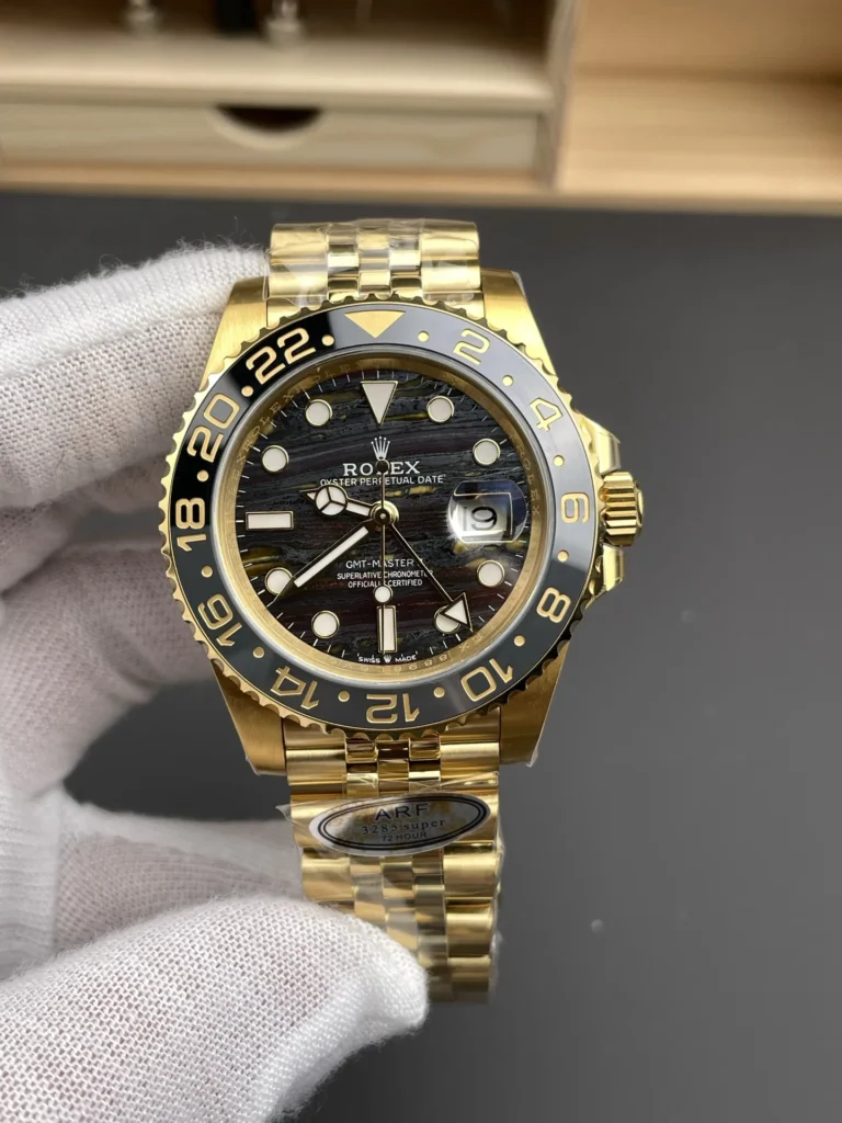 Super Clone Rolex GMT-Master II 126718GRNR Tiger Iron Dial – Swiss SuperClone