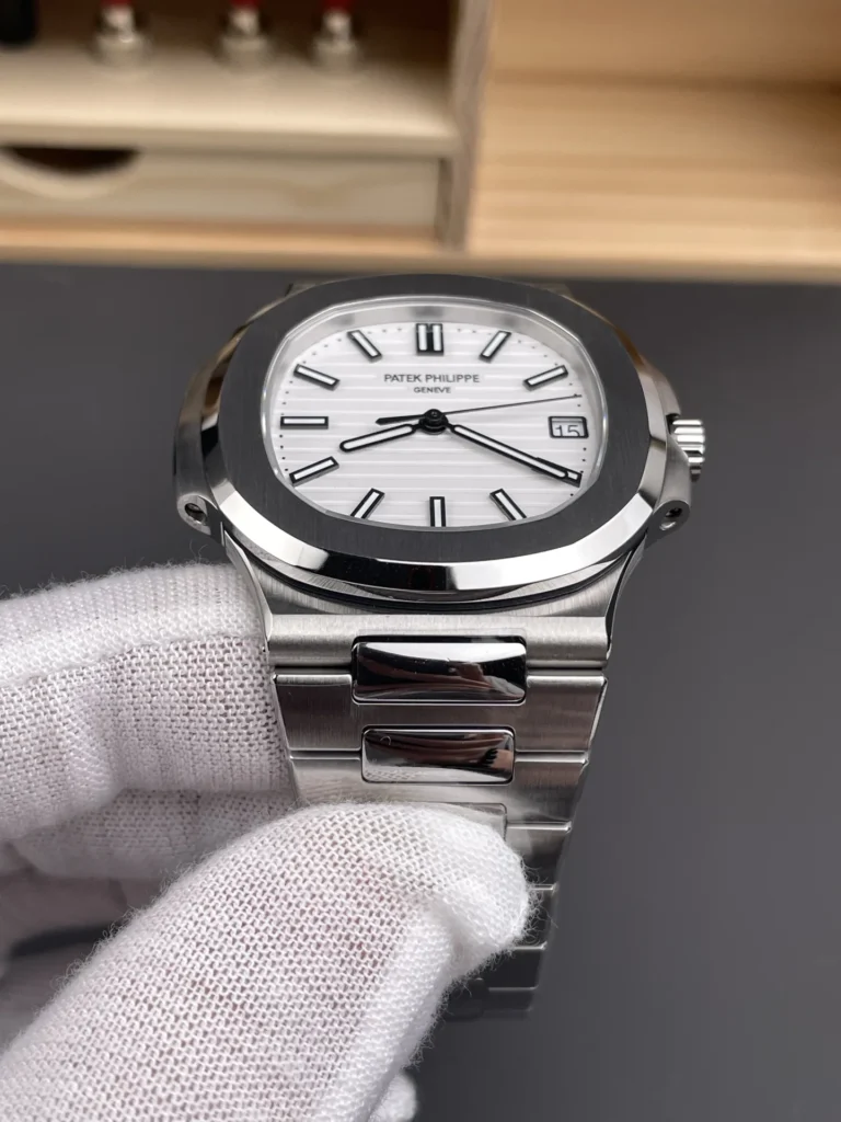 Super Clone Patek Philippe Nautilus 5711A White 40mm – Swiss SuperClone