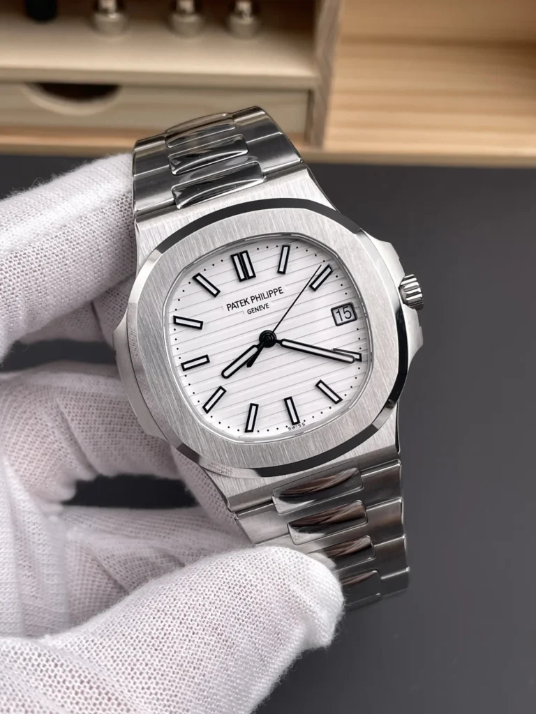 Super Clone Patek Philippe Nautilus 5711A White 40mm – Swiss SuperClone