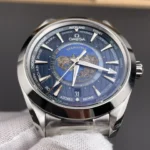 Super Clone Omega Seamaster Aqua Terra Co‑Axial Master Chronometer Gmt Worldtimer 220.10.43.22.03.001 43mm Steel – Swiss SuperClone