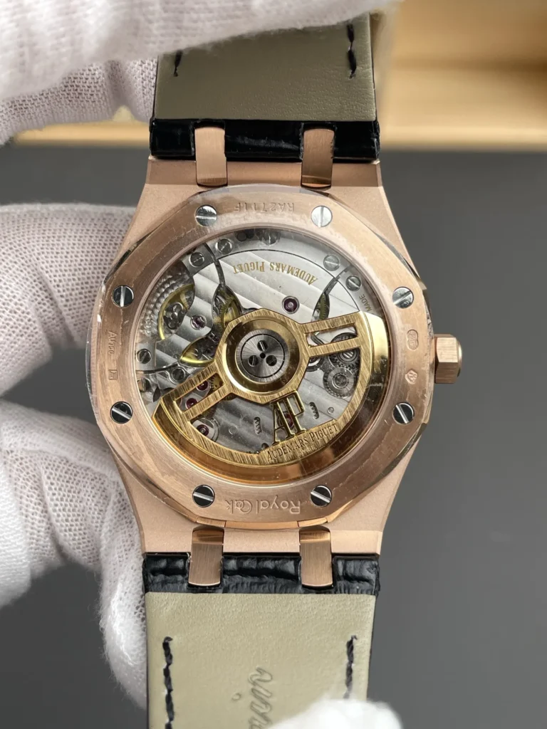 Super Clone Audemars Piguet Royal Oak 15500OR Rose Gold 41mm Black Dial