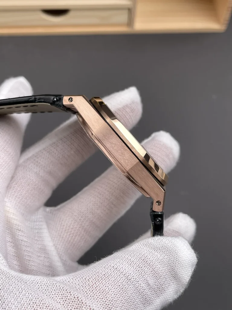 Super Clone Audemars Piguet Royal Oak 15500OR Rose Gold 41mm Black Dial