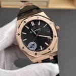 Super Clone Audemars Piguet Royal Oak 15500OR Rose Gold 41mm Black Dial