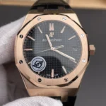 Super Clone Audemars Piguet Royal Oak 15500OR Rose Gold 41mm Black Dial