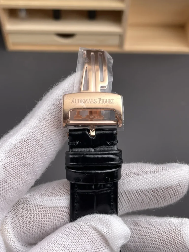 Super Clone Audemars Piguet Royal Oak 15500OR Rose Gold 41mm Black Dial