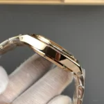 Super Clone Vacheron Constantin Overseas Rose Gold 4500V/110R-B705 41mm Blue Dial