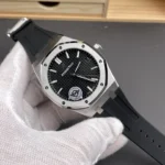 Super Clone Audemars Piguet Royal Oak 15500ST.OO.1220ST.03 41mm Black Rubber Strap