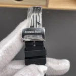 Super Clone Audemars Piguet Royal Oak 15500ST.OO.1220ST.03 41mm Black Rubber Strap